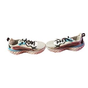 adidas Men's Athletic Shoes in White, Black, and Blue